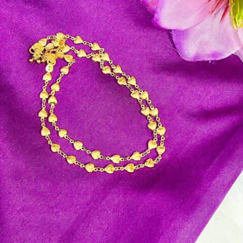 Heartin anklet